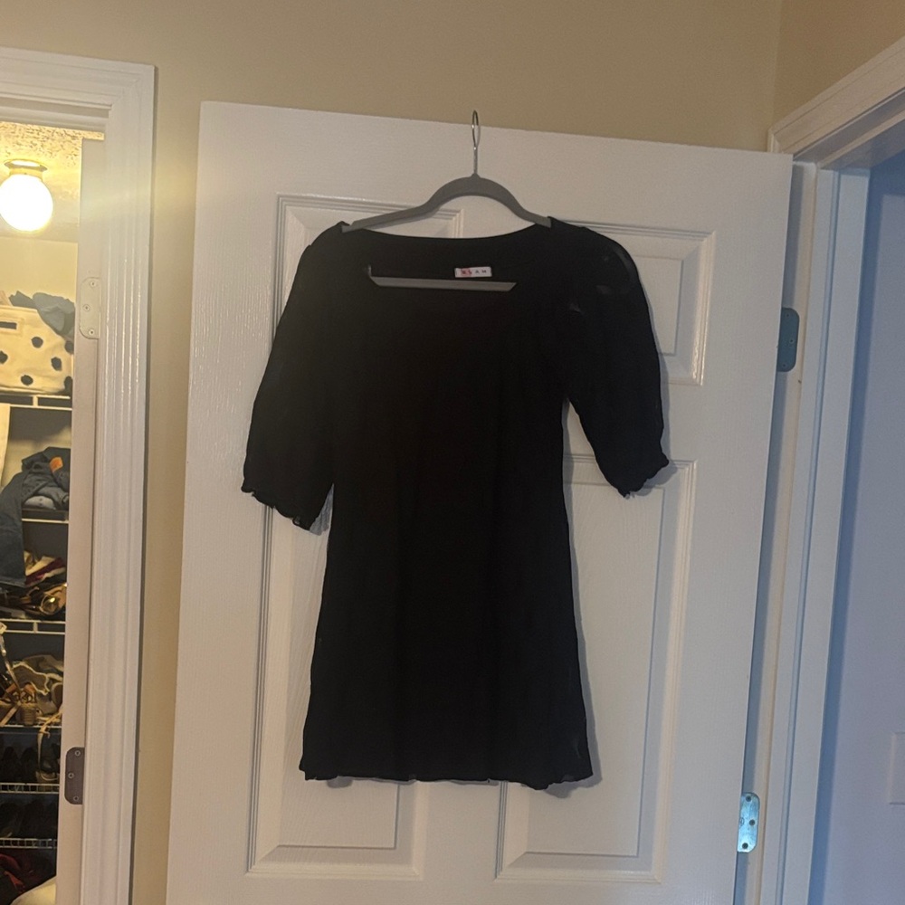 Glam Black Dress